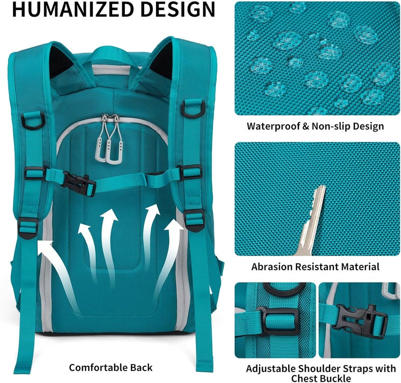 NONSAR Store 50L Ski Boot Bag - Waterproof Snowboard Boot Travel Backpack for Helmet, Googles, Gloves, Skis & Accessories for Men Women - Image 4